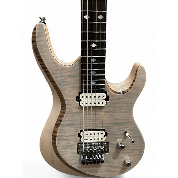 Used Kiesel Aries 6 White Burst Solid Body Electric Guitar