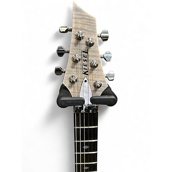 Used Kiesel Aries 6 White Burst Solid Body Electric Guitar