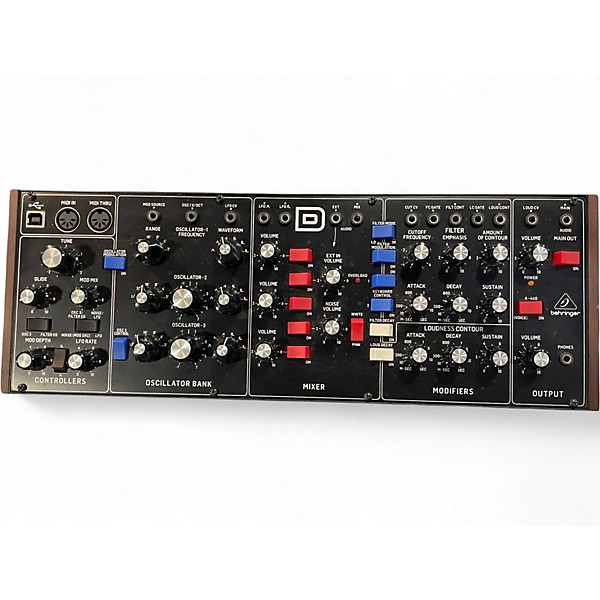 Used Behringer Model D Synthesizer