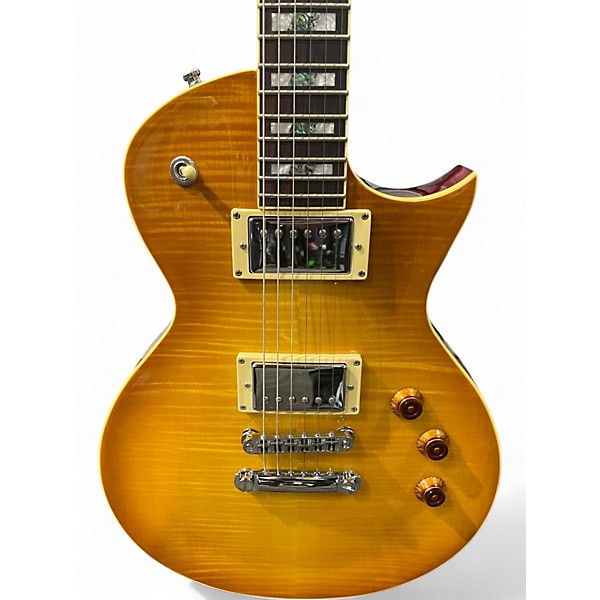 Used ESP LTD AS1 Alex Skolnick Lemonburst Solid Body Electric Guitar