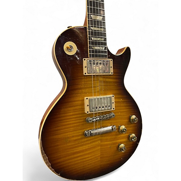 Used Gibson LES PAUL CUSTOM R9 MURPHY LAB TOM MURPHY PAINTED KINDRED BURST Solid Body Electric Guitar