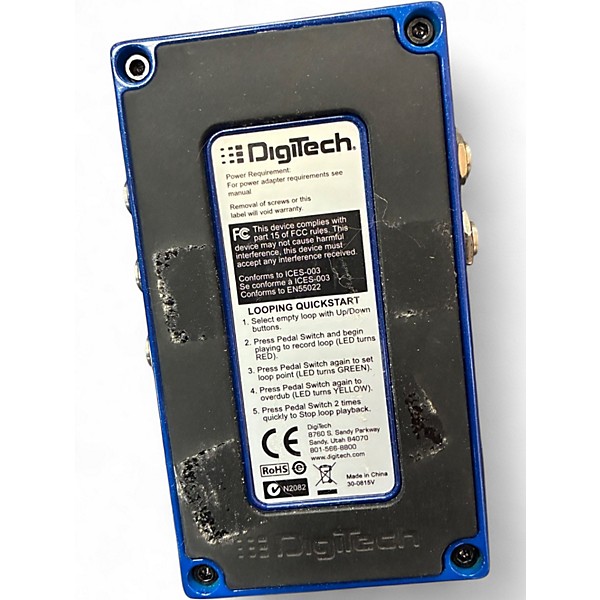 Used DigiTech JMSXT JamMan Solo XT Looper Pedal