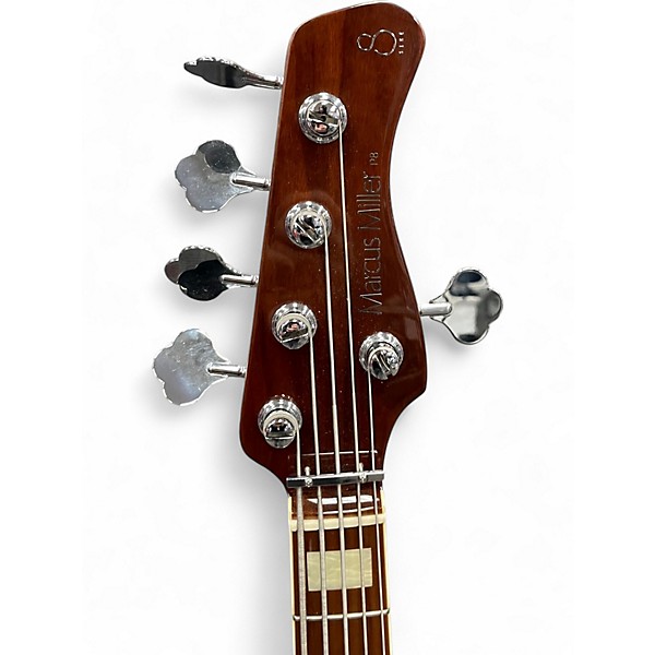 Used Sire Marcus Miller P8 Trans White Electric Bass Guitar