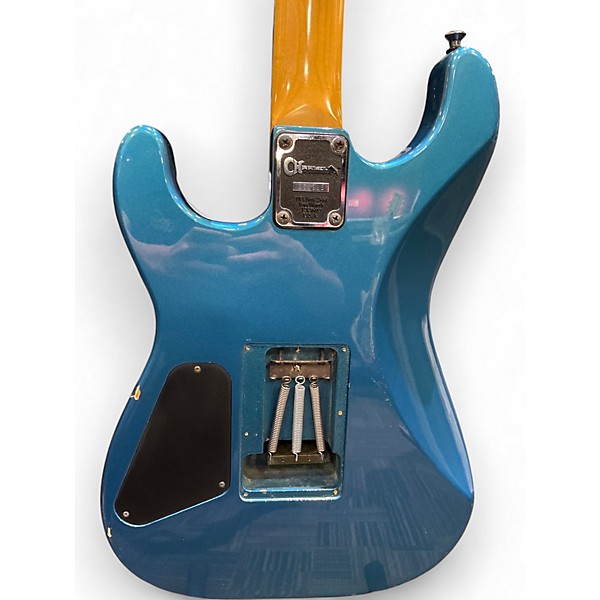 Used Charvel Model II Metallic Blue Solid Body Electric Guitar