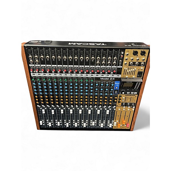 Used TASCAM Model 24 Powered Mixer