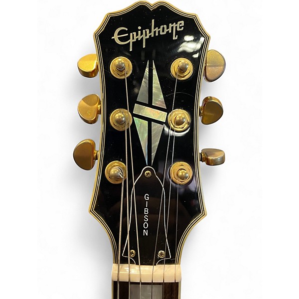 Used Epiphone Les Paul Custom Cherry Sunburst Solid Body Electric Guitar