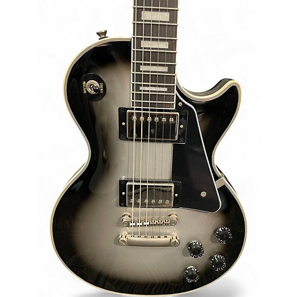 Used Epiphone Les Paul Custom Black Solid Body Electric Guitar