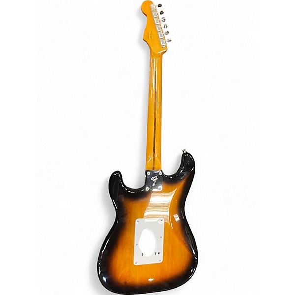 Used Squier Classic Vibe 1950S Stratocaster 2 Tone Sunburst Solid Body Electric Guitar