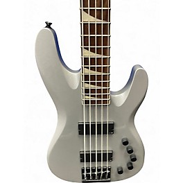 Used Jackson Dave Ellefson Signature CBX 5 String Gray Electric Bass Guitar