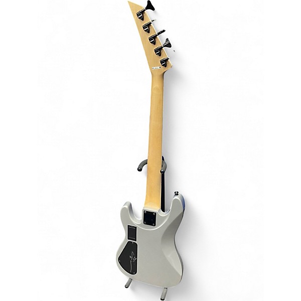 Used Jackson Dave Ellefson Signature CBX 5 String Gray Electric Bass Guitar