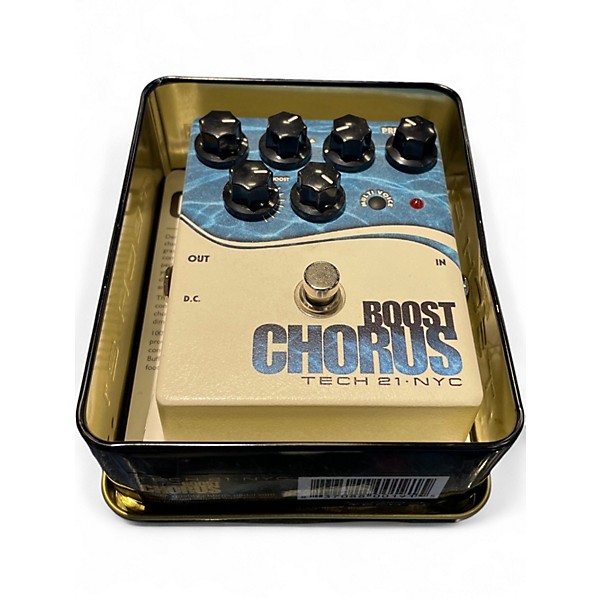 Used Tech 21 CHRB Boost Chorus Bass Bass Effect Pedal