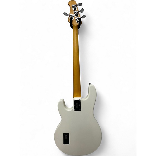 Used Sterling by Music Man RAY24C White Electric Bass Guitar