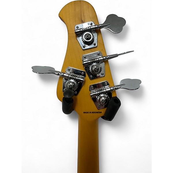 Used Sterling by Music Man RAY24C White Electric Bass Guitar