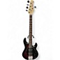 Used Sterling by Music Man STINGRAY 5 RED AND BLACK Electric Bass Guitar thumbnail