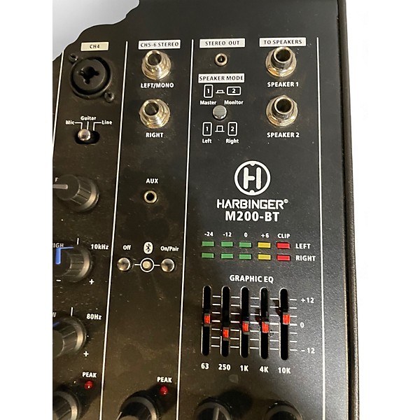 Used Harbinger M200-BT Powered Mixer