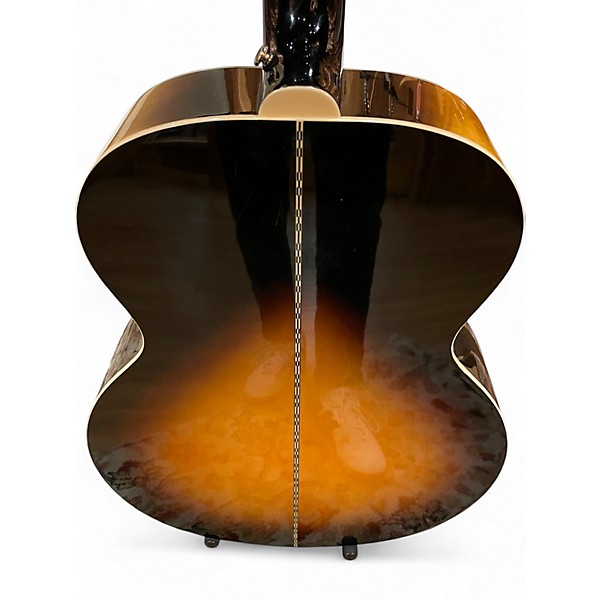 Used Epiphone J200 2 Tone Sunburst 12 String Acoustic Electric Guitar