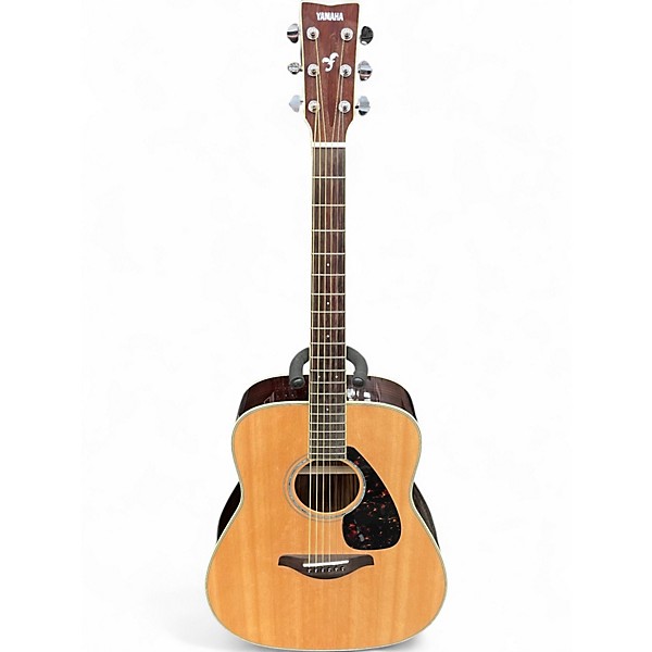 Used Yamaha FG830 Natural Acoustic Guitar Natural | Guitar Center