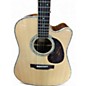 Used Zager ZAD-900CE Natural Acoustic Electric Guitar