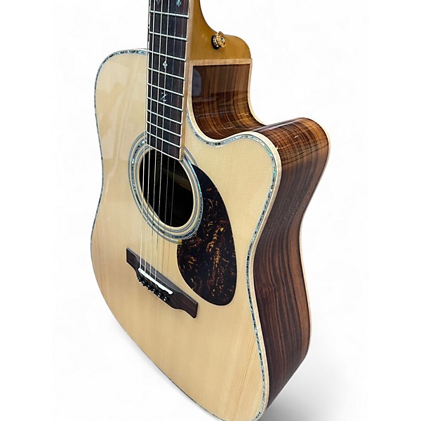 Used Zager ZAD-900CE Natural Acoustic Electric Guitar