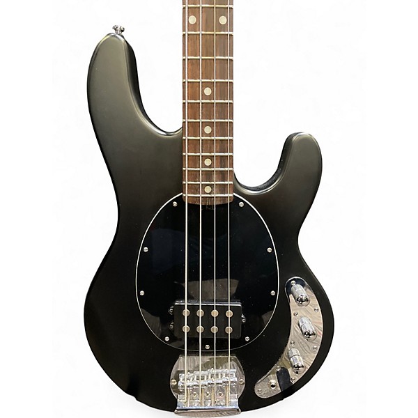 Used Sterling by Music Man Stingray SUB Series Matte Black Electric Bass Guitar
