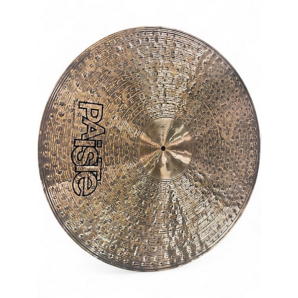 Used Paiste 22in Light Traditional Flat Ride Cymbal