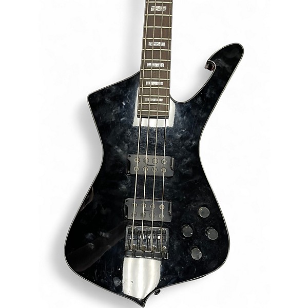 Used Ibanez ICB300EX Black Electric Bass Guitar