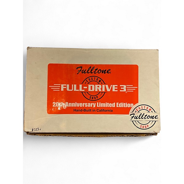 Used 2013 Fulltone FULL-DRIVE 3 20TH ANNIVERSARY EDITION Effect Pedal
