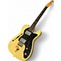 Vintage 1974 Fender Thinline Telecaster Cream Hollow Body Electric Guitar