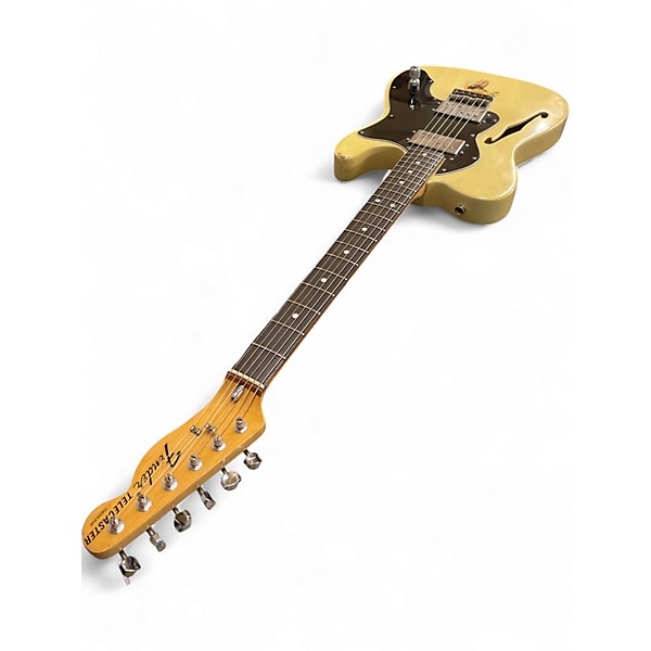 Vintage 1974 Fender Thinline Telecaster Cream Hollow Body Electric Guitar