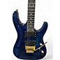 Used Harley Benton PROGRESSIVE SERIES Sapphire Blue Trans Solid Body Electric Guitar