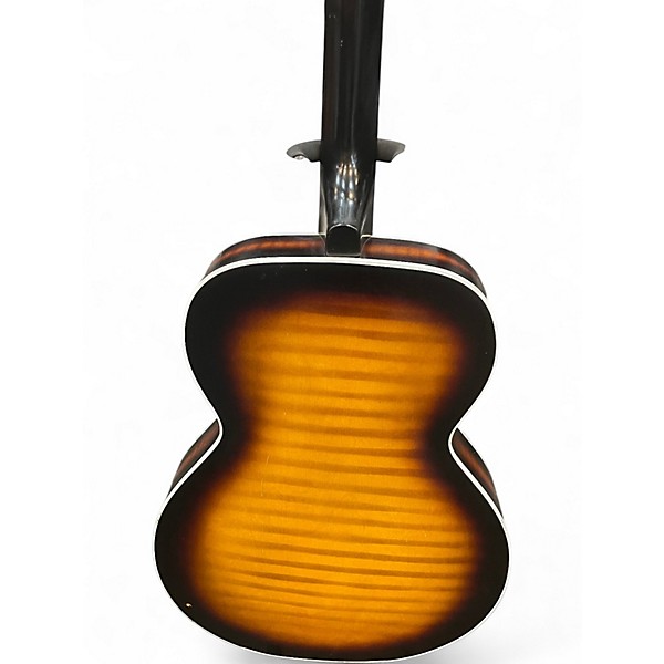 Used Kay SEMI HOLLOW TIGER STRIPE Acoustic Guitar