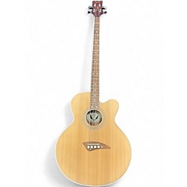 Used Dean EABC Natural Acoustic Bass Guitar