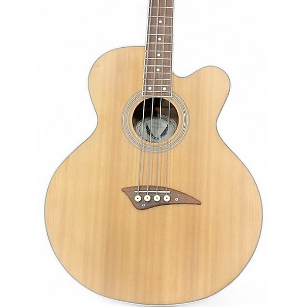 Used Dean EABC Natural Acoustic Bass Guitar