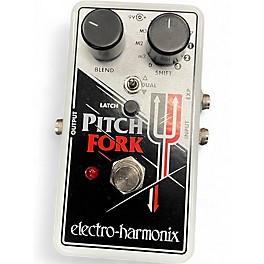 Used Electro-Harmonix Pitch Fork Polyphonic Pitch Shifting Effect Pedal