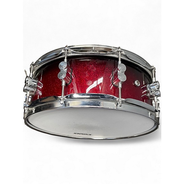 Used 2020s PDP by DW 5X14 Concept Series Snare Candy Apple Red Metallic Drum