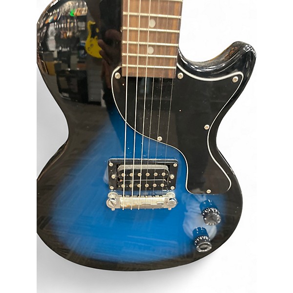 Used Maestro LES PAUL Blue Solid Body Electric Guitar