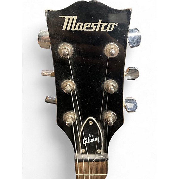 Used Maestro LES PAUL Blue Solid Body Electric Guitar