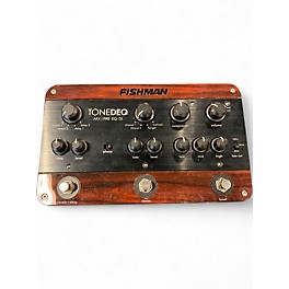 Used Fishman ToneDEQ Acoustic Guitar Preamp EQ Pedal
