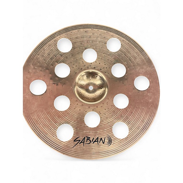 Used SABIAN 16in B8X O-ZONE CRASH Cymbal