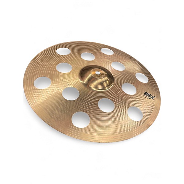 Used SABIAN 16in B8X O-ZONE CRASH Cymbal