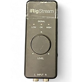 Used IK Multimedia iRig Stream Audio Interface