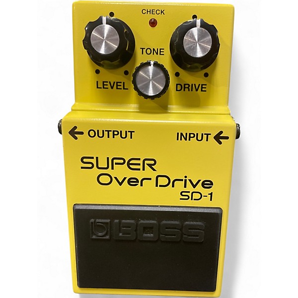 Used BOSS SD1 Super Overdrive Effect Pedal