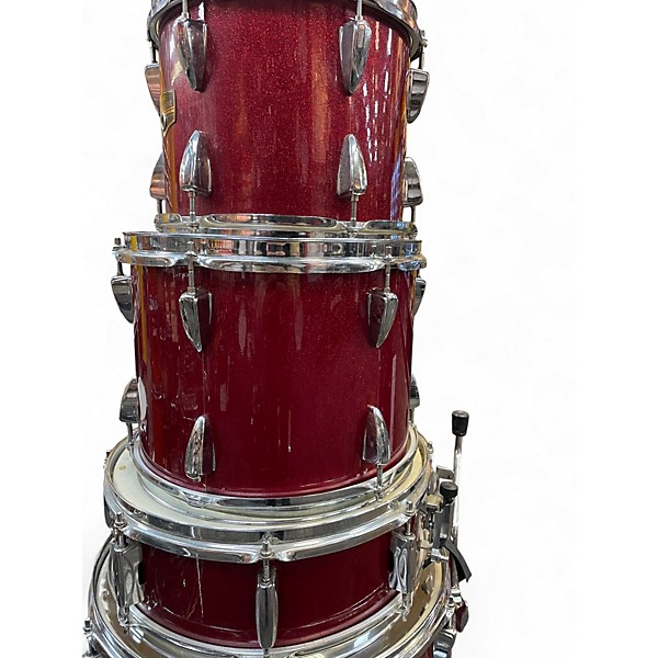 Used TAMA 5 Piece Imperialstar Red Drum Kit