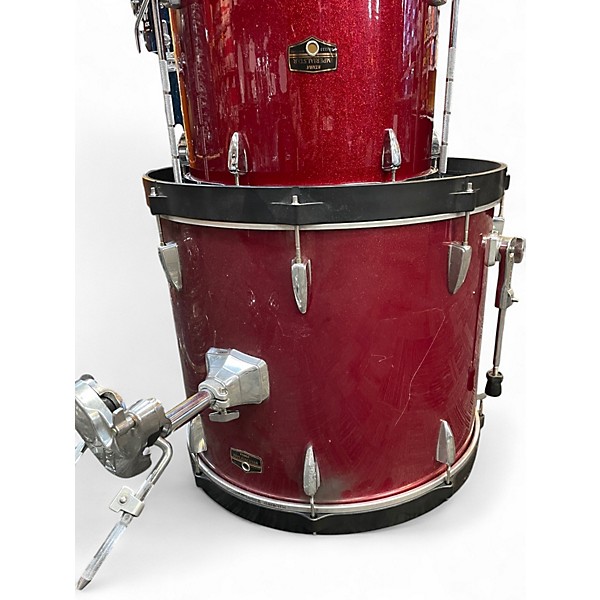 Used TAMA 5 Piece Imperialstar Red Drum Kit