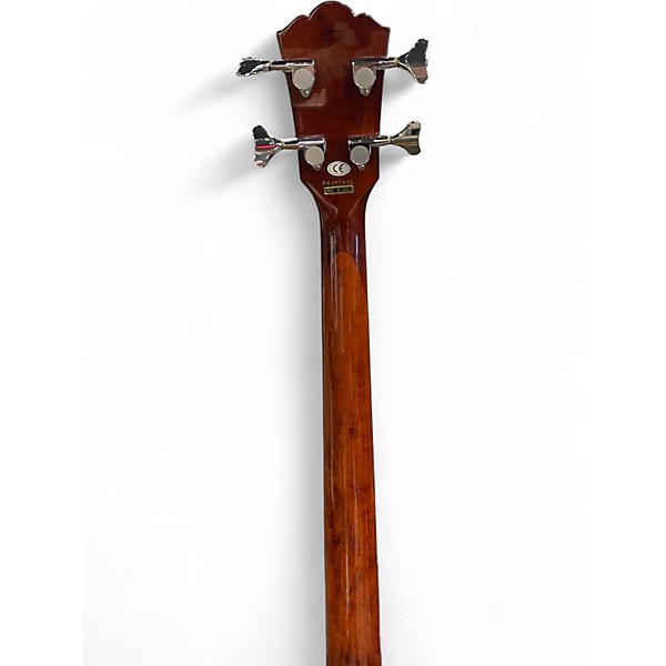 Used Washburn AB-20 Amber Acoustic Bass Guitar