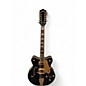 Used Gretsch Guitars G5422G 12 String Black and Gold Hollow Body Electric Guitar thumbnail