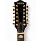 Used Gretsch Guitars G5422G 12 String Black and Gold Hollow Body Electric Guitar