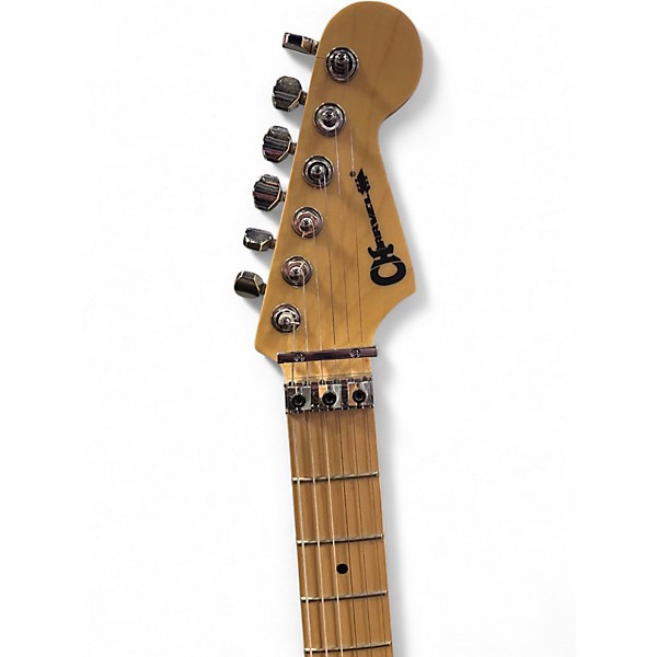 Used Charvel Pro-Mod San Dimas Style 1 HH Purple Sparkle Solid Body Electric Guitar