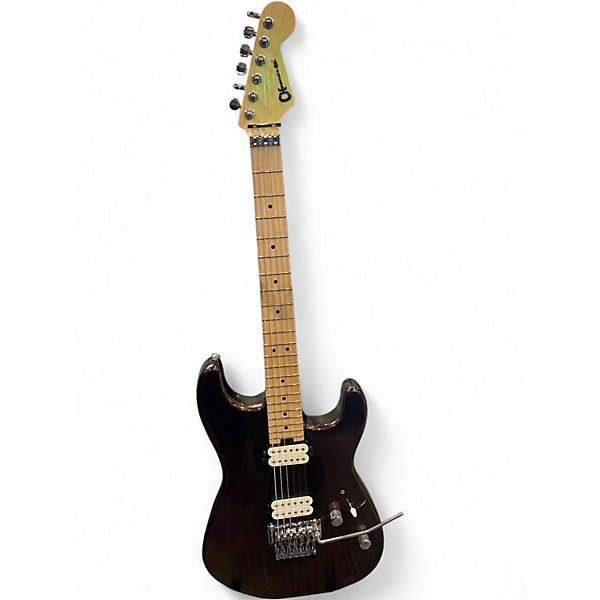 Used Charvel Pro-Mod San Dimas Style 1 HH Purple Sparkle Solid Body Electric Guitar