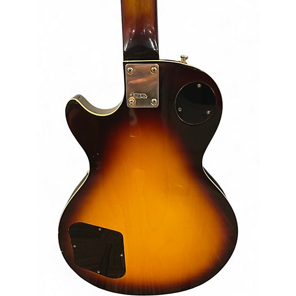 Vintage 1970s Hohner Les Paul Copy 2 Tone Sunburst Solid Body Electric Guitar